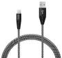 Ezra Usba To Iphone 3A 1METER Fast Charging Black Braided