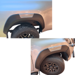 Toyota Hilux 2016+ Revo Wheel Arches Fender Flare With Grey Inserts