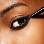 Matte Black Eyeliner Pen Long-lasting Waterproof Non-smudging Quick-drying Gel Eye Shadow Pencil Precision Makeup Tool