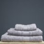 Luxury Egyptian Cotton Guest Towel - Light Grey