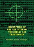 Decryption Of The 1st Layer Of The Zodiac 340 Cryptogram Hardcover