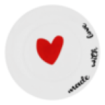 Made With Love Dinner Plate
