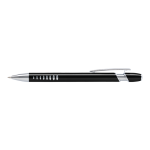 BP7581 - Aluminium Ballpoint Pen With Uv Coating Black Std