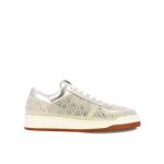 Embellished Low-top Sneaker -white