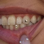 Fashion Hip Hop Pentagram & Heart Tooth Gem Kit Cute And Cool Star Tooth Jewelry Dental Decorations Set