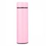 Pink Insulated Temperature Display Bottle