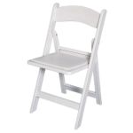 Wimbledon Resin Folding Chair 4 Piece