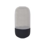 Silver black Vase 34CM