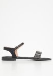 MURANO14 Ankle Tie Sandal - Black