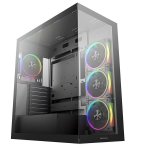 Deepcool CG580-4F V2 Panoramic Glass Atx Mid-tower Black Chassis