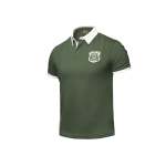 Men's S S Rugby Golfer - Green - 5XL