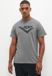 Basic Logo Tee - Charcoal & Black