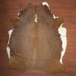 Aas Grade Cow Hide 050 Brown white XL - Extra Large Brown white Panelled