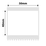 NB223 - - B1 B21 B3S B4 - 50X40MM - 180 White Labels 1