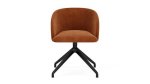 Rosa Dining Chair Moss Rust Black Legs
