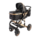 Belecoo Pu Leather Travel System Black