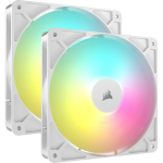 Corsair RS140 Argb 140MM Pwm Fans Dual Pack White