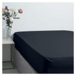 Black Bamboo Fitted Sheet