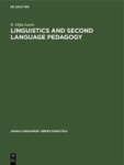 Linguistics And Second Language Pedagogy - A Theoretical Study Hardcover Reprint 2019