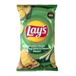 Spring Onion & Cheese Flavoured Potato Chips 120G