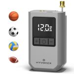 Ball Pump For Sports Balls Hyvohex Portable Electric Basketball Pump Ultra Fast Inflation With Digital LED Display Air Pump For
