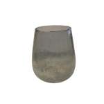 Tealight Holder Frosted 13X15CM