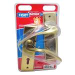Lockset Brass Plated 2 Lever Brass Plated