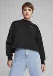 Puma Classics Oversized Crew Dk - Black