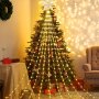 1 Pack Christmas LED Star Fairy String Lights Christmas Decorations Extendable For Indoor Outdoor Christmas Tree Garden Decorationhts For Wedding Bedroom Classroom Patio Garden