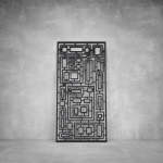 Wall Art D040 - 2000 X 1000 X 20 Indoor Rust Coat No