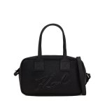 K skuare Bauletto Grainy Bag -black-nickel