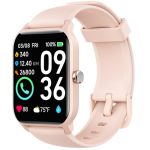 Woneligo Smart Watch For Women - 1.8" Full Touch HD Screen 24-HOUR Heart Rate Blood Oxygen Sleep Monitor Alexa Built-in IP68 Wat