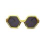 Hex Primo Sunglasses In Gold - Large
