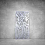 Wall Art D084 - 2900 X 1400 X 20 Indoor Matt Silver No