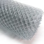 Galvanized Diamond Mesh – 30M Roll
