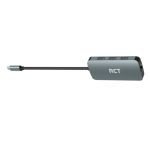 RCT USB Type-a To Gigabit RJ45 Adaptor With 3 Port USB 3.0 Type-a Hub