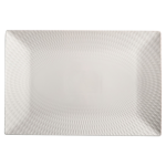 Maxwell & Williams White Basics Diamonds Rectangular Platter - White 36X25CM Regular