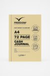 Freedom Stationery A4 Cash Journal 8 Column 72 Pages