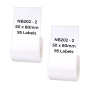 NB202 - NIIMBOT - B1 / B21 / B3S / B4 - 50X80MM - 95 WHITE LABELS 2