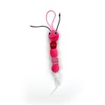CAT Afp Toy Modern Feather Snake Pink