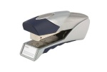 Rexel : Gazelle Half Strip Premium Desktop Metal Stapler - Silver/blue