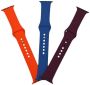 Silicone Straps Compatible With Apple Watch 38/40MM - 3 Pack Combo