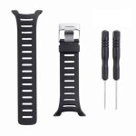 Suunto Killer Deals 34MM Silicone Strap For T1 T1C T3 T3C T3D T4C - Black - Best Bargains Online