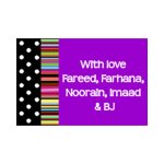 Gift Label 189