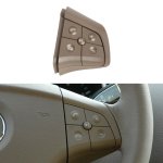 Car Right Side 5-BUTTON Steering Wheel Switch Buttons Panel 1648200110 For Mercedes-benz W164 Left Driving Coffee