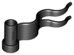 Parts Flag 4 X 1 Wave Right 4495B - Black