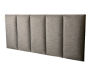 Headboard - Hayley King Headboard - Grey