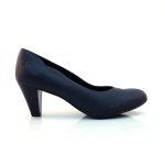 10873 Wide Navy - Navy 9 Leather