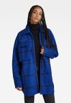 G-star Raw Regular Bf Overshirt Wmn - Ballpen Blue Louis Check