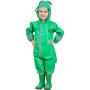 Kids Green Frog Raincoat - L